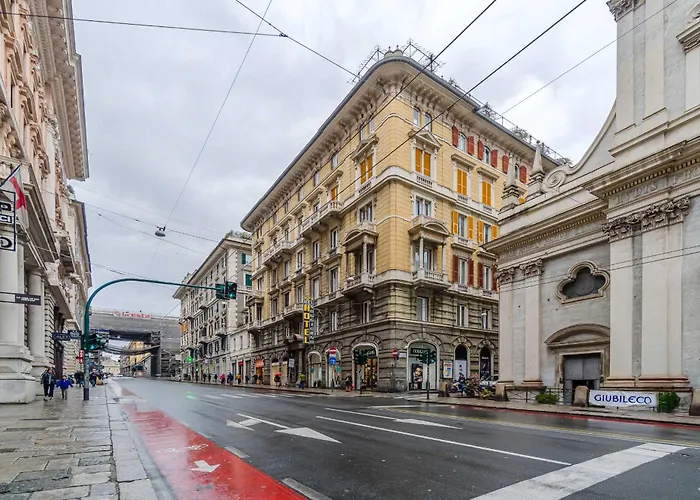 Guesthost - Brignole Lovely X4 아파트 *