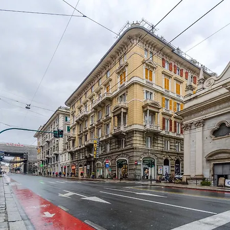 Guesthost - Brignole Lovely X4 شقة *